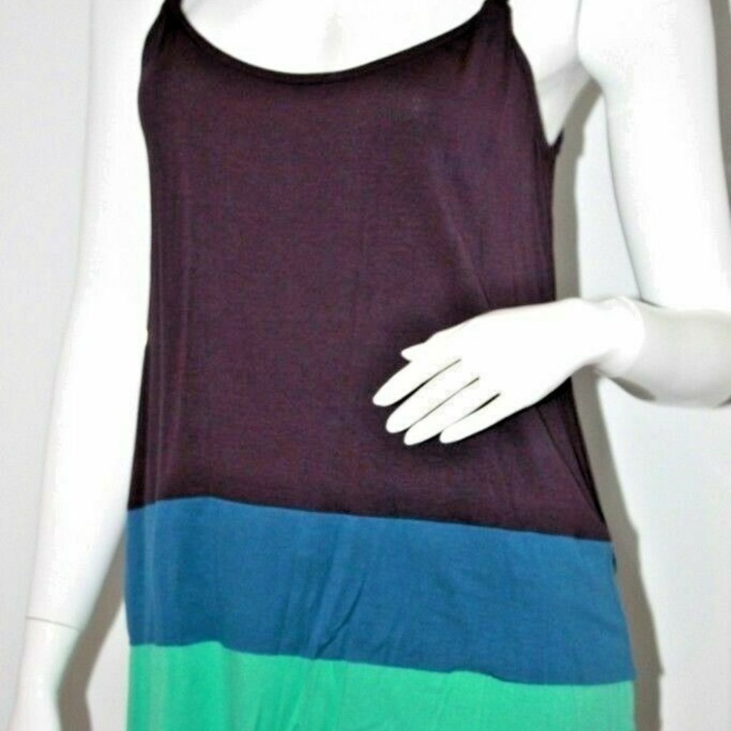 Ella Moss Braided Tank Braided Top Striped Tiered